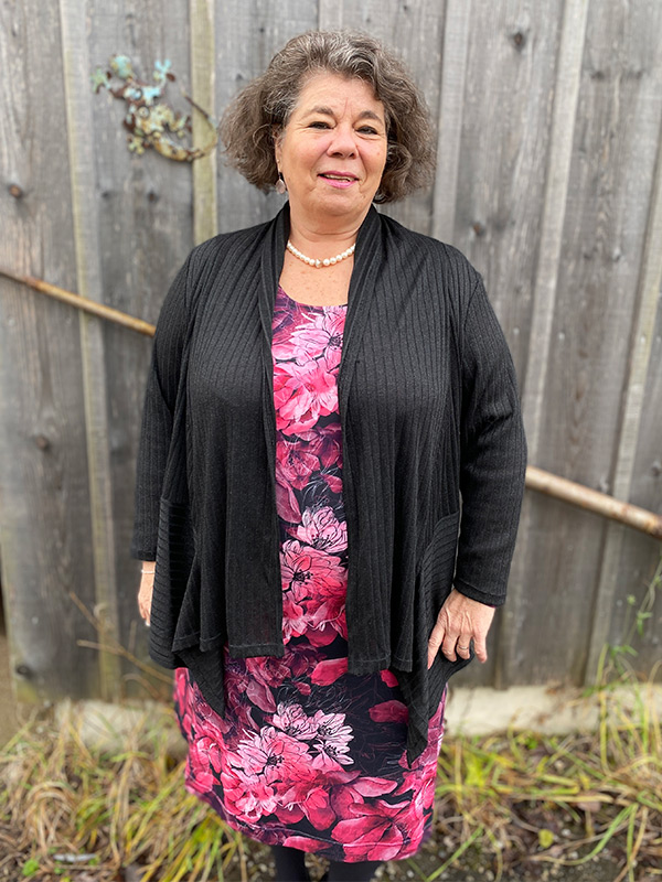 Jazzy 52 Schwarz Gerippt