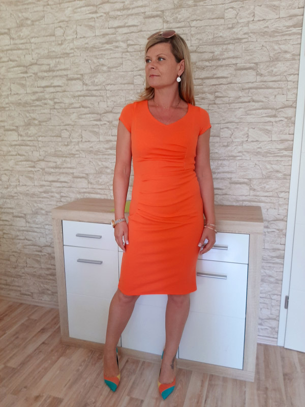 Kleid Joyce orange
