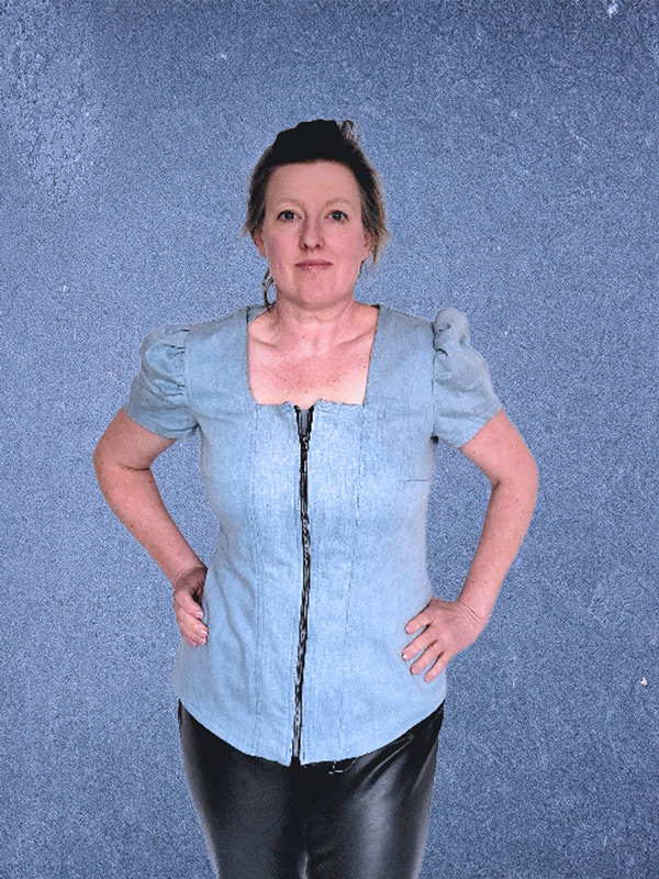 Arlette 42 Puffärmel