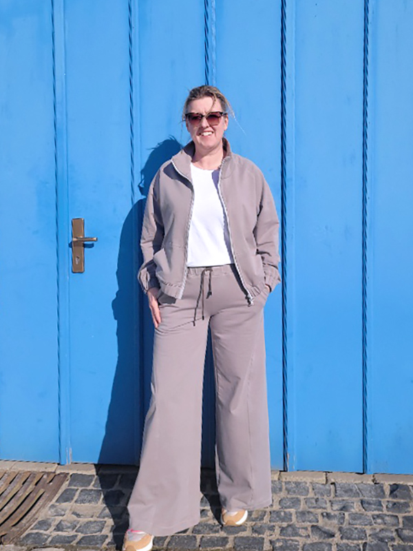 Chillou 42 Gummisaum Beige 1