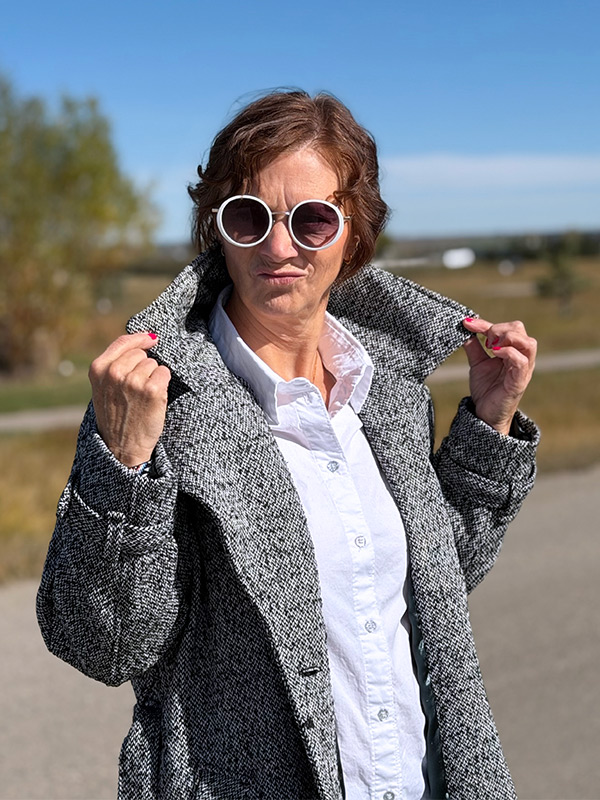 Madlaina 42 Tweed Mantel Oversized 1